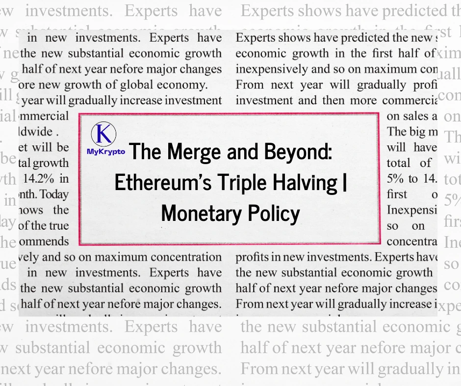 The-Merge | Triple Halving of Ethereum
